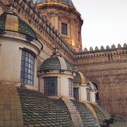 Sui tetti della Cattedrale di Palermo