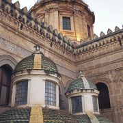 Sui tetti della Cattedrale di Palermo